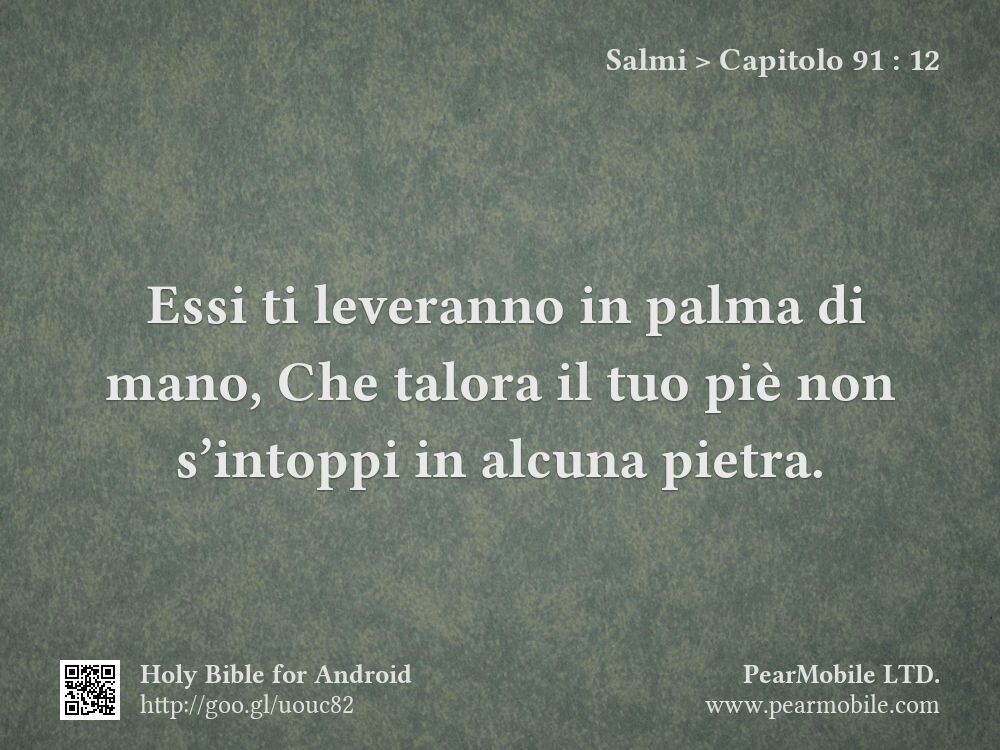 Salmi, Capitolo 91:12